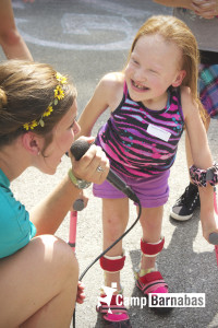 It's all smiles at Camp Barnabas.