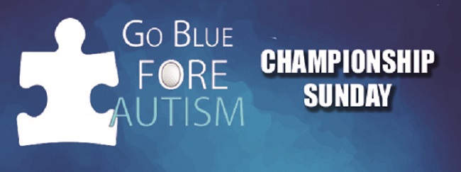 Go Blue Fore Autism Championship Sunday