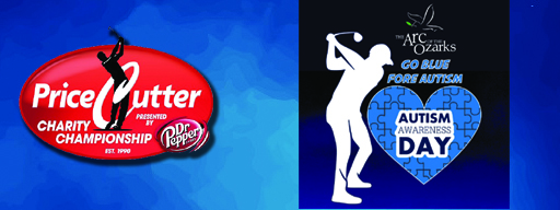 'Go Blue Fore Autism' Championship Sunday for the Price Cutter Charity Championship presented by Dr Pepper