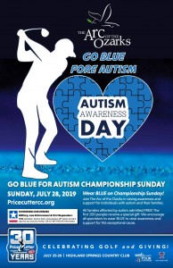 Go Blue Fore Autism-poster